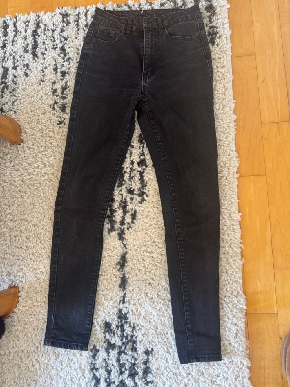 Forever 21 Black High-Rise Skinny Jeans